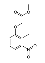 methyl (2-methyl-3-nitrophenoxy)acetate Structure