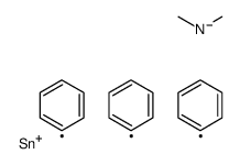 N-methyl-N-triphenylstannylmethanamine结构式