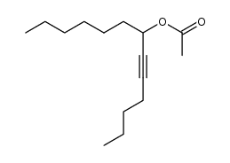 tridec-5-yn-7-yl acetate结构式