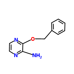 3-(Benzyloxy)-2-pyrazinamine structure