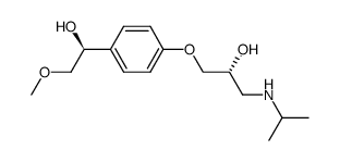 3-(4-(1-hydroxy-2-methoxyethyl)phenoxy)-1-(isopropylamino)-2-propanol picture