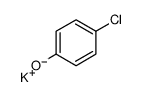 Potassium 4-chlorophenolate结构式