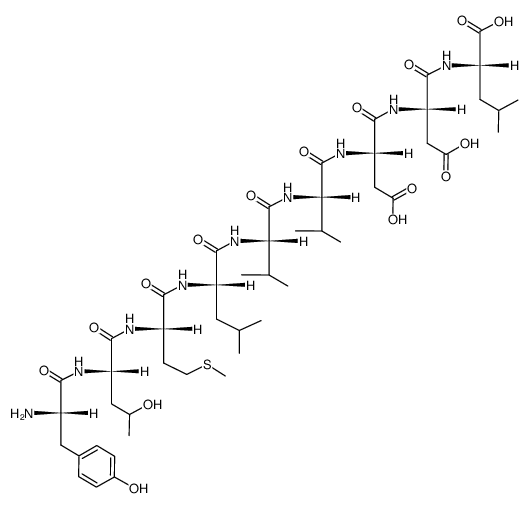 Tyr-Thr-Met-Leu-Val-Val-Asp-Asp-Leu结构式