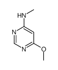 4-Pyrimidinamine, 6-methoxy-N-methyl- (9CI) structure
