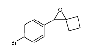 2-(4-bromophenyl)-1-oxaspiro[2.3]hexane结构式