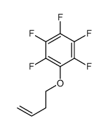 1-but-3-enoxy-2,3,4,5,6-pentafluorobenzene Structure