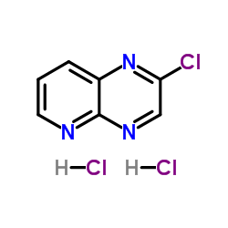 2-Chloropyrido[2,3-b]pyrazine dihydrochloride Structure