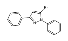 5-bromo-1,3-diphenylpyrazole结构式