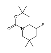 1-PIPERIDINECARBOXYLIC ACID, 5-FLUORO-3,3-DIMETHYL-, 1,1-DIMETHYLETHYL ESTER picture