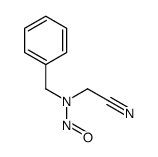 N-benzyl-N-(cyanomethyl)nitrous amide Structure