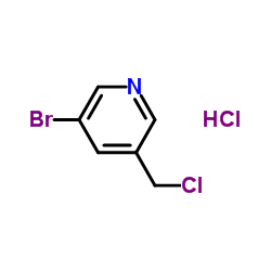 3-溴-5-(氯甲基)吡啶结构式