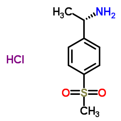 (S)-1-(4-(甲基磺酰基)苯基)乙胺盐酸盐图片