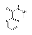 N'-methylpyrimidine-2-carbohydrazide结构式