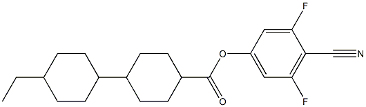 4-Cyano-3,5-difluorophenyl 4'-ethyl-[1,1'-bi(cyclohexane)]-4-carboxylate picture