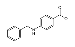 methyl 4-(benzylamino)benzoate结构式