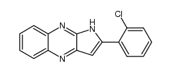 2-(2-chlorophenyl)-1H-pyrrolo[2,3-b]quinoxaline Structure