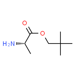Alanine, 2,2-dimethylpropyl ester (9CI) structure