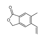 5-ethenyl-6-methyl-2-benzofuran-1(3H)-one Structure