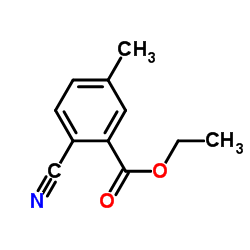Ethyl 2-cyano-5-methylbenzoate Structure