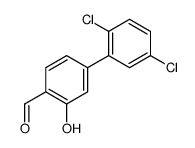 4-(2,5-dichlorophenyl)-2-hydroxybenzaldehyde结构式