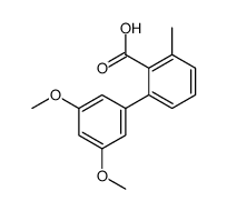 2-(3,5-dimethoxyphenyl)-6-methylbenzoic acid结构式
