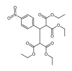 tetraethyl 2-(4-nitrophenyl)propane-1,1,3,3-tetracarboxylate Structure