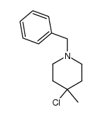 1-benzyl-4-chloro-4-methylpiperidine Structure