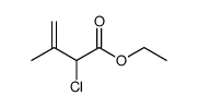 Ethyl 2-chloro-3-methyl-3-butenoate Structure