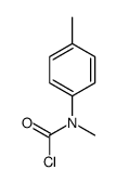N-methyl-N-(4-methylphenyl)carbamoyl chloride Structure