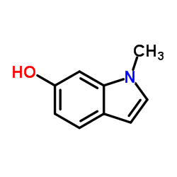 1-Methyl-1H-indol-6-ol结构式