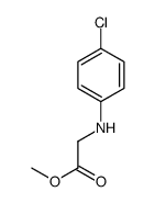 N-(4-Chlorophenyl)glycine methyl ester结构式