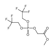 methyl 2-[bis(2,2,2-trifluoroethoxy)phosphoryloxy]acetate结构式