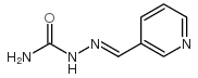 nicotinaldehyde semicarbazone Structure