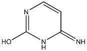 2-Pyrimidinol, 1,6-dihydro-6-imino-, (E)- (9CI) structure