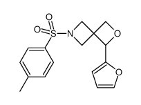 1-(furan-2-yl)-6-tosyl-2-oxa-6-azaspiro[3.3]heptane结构式