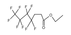 Ethyl 4,4,5,5,6,6,7,7,7-nonafluoroheptanoate Structure