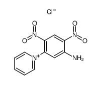 1-(5-amino-2,4-dinitro-phenyl)-pyridinium, chloride结构式