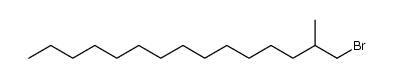 1-bromo-2-methylpentadecane Structure