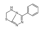3-phenyl-5,6-dihydro-[1,2,4]triazolo[3,4-b][1,3,4]thiadiazole结构式