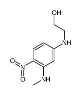 2-[3-(methylamino)-4-nitroanilino]ethanol Structure