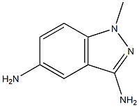 1-methyl-1H-Indazole-3,5-diamine结构式