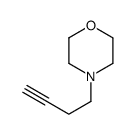4-(but-3-ynyl)morpholine结构式