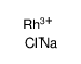sodium,trichlororhodium结构式