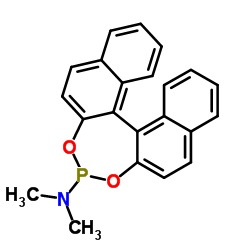 (R)-(-)-[4-N,N-Dimethylamino]dinaphtho[2,1-d:1',2'-f][1,3,2]dioxaphosphepin structure