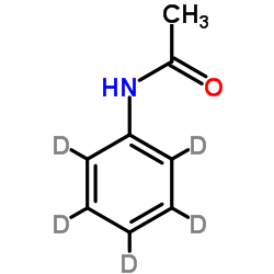 乙酰苯胺-D5结构式