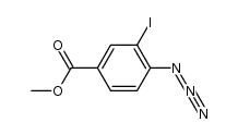 methyl 4-azido-3-iodobenzoate Structure