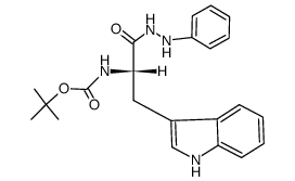 Boc-Trp-NHNHPh结构式