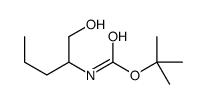 N-BOC-D/L-NORVALINOL structure