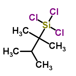 Trichloro(2,3-dimethyl-2-butanyl)silane Structure