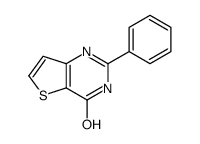 2-苯基噻吩并[3,2-d]嘧啶-4-醇结构式